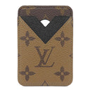 ルイヴィトン LOUIS VUITTON ポルト カルト マグネット M25654 モノグラムリバース モノグラムキャンバス モノグラムリバース カードケース MagSafe カード入れ