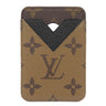 ルイヴィトン LOUIS VUITTON ポルト カルト マグネット M25654 モノグラムリバース モノグラムキャンバス モノグラムリバース カードケース MagSafe カード入れ
