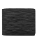 ルイヴィトン LOUIS VUITTON ポルトフォイユ ミュルティプル M60662 ノワール エピレザー 二つ折り財布 黒 札入れ