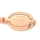 エルメス HERMES ミニマイヨン PM ペンダント ホワイト GP エナメル ネックレス ローズゴールド金具 白 PG金具 シェーヌダンクルモチーフ 新品 未使用