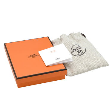 エルメス HERMES ミニマイヨン PM ペンダント ホワイト GP エナメル ネックレス ローズゴールド金具 白 PG金具 シェーヌダンクルモチーフ 新品 未使用