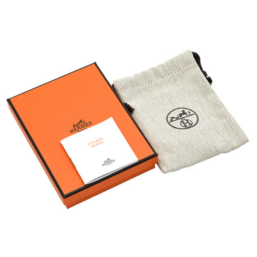 エルメス HERMES ミニマイヨン PM ペンダント マロングラッセ GP エナメル ネックレス ローズゴールド金具 PG金具 シェーヌダンクルモチーフ 新品 未使用