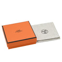 エルメス HERMES ミニマイヨン PM ペンダント ブラック メタル エナメル ネックレス シルバー金具 黒 シェーヌダンクルモチーフ 新品 未使用