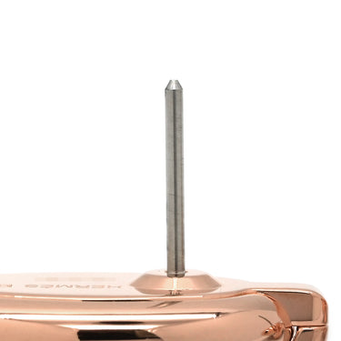 エルメス HERMES ミニマイヨン ヴェールフィズ GP エナメル ピアス ローズゴールド金具 シェーヌダンクル ピンクゴールド 新品 未使用