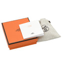 エルメス HERMES ミニマイヨン ヴェールフィズ GP エナメル ピアス ローズゴールド金具 シェーヌダンクル ピンクゴールド 新品 未使用