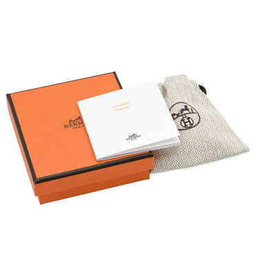 エルメス HERMES ミニマイヨン ヴェールフィズ GP エナメル ピアス ローズゴールド金具 シェーヌダンクル ピンクゴールド 新品 未使用