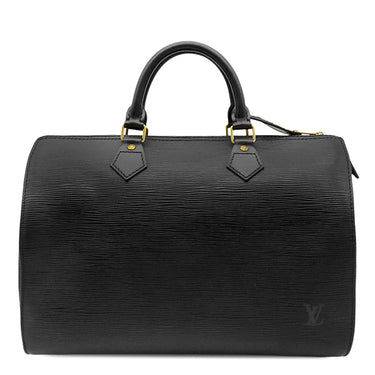 ルイヴィトン LOUIS VUITTON スピーディ 30 M59022 ノワール エピレザー ハンドバッグ ゴールド金具 黒 ボストンバッグ 鍵・パドロック欠品
