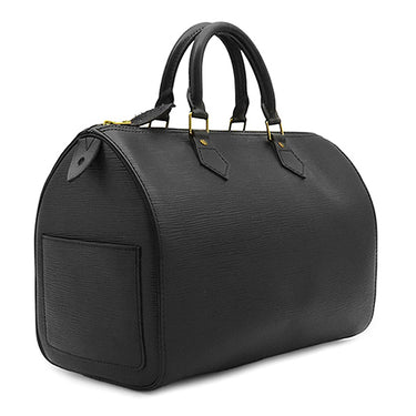 ルイヴィトン LOUIS VUITTON スピーディ 30 M59022 ノワール エピレザー ハンドバッグ ゴールド金具 黒 ボストンバッグ 鍵・パドロック欠品