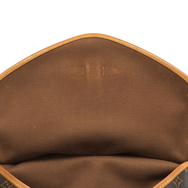ルイヴィトン LOUIS VUITTON ソミュール 30 M42256 モノグラム モノグラムキャンバス ショルダーバッグ ゴールド金具 斜め掛け ダブルフェイス