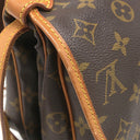 ルイヴィトン LOUIS VUITTON ソミュール 30 M42256 モノグラム モノグラムキャンバス ショルダーバッグ ゴールド金具 斜め掛け ダブルフェイス