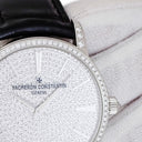腕時計 ヴァシュロン・コンスタンタン VACHERON CONSTANTIN トラディショナル 82673/000G-9821 手巻き メンズ K18WG無垢 純正ダイヤ パヴェ