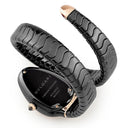 腕時計 ブルガリ BVLGARI セルペンティ スピガ SPC35BG 102735 クオーツ レディース K18PG×セラミック コンビ ブラック