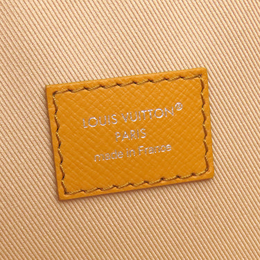 ルイヴィトン LOUIS VUITTON ショッパー バッグ MM M24457 サフラン レザー 2WAYバッグ シルバー金具 トート ショルダー