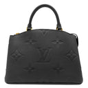ルイヴィトン LOUIS VUITTON プティ パレ PM M58916 ノワール モノグラムアンプラント 2WAYバッグ ゴールド金具 黒 ハンドバッグ ショルダー