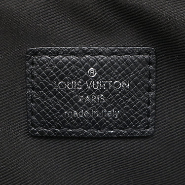 ルイヴィトン LOUIS VUITTON バムバッグ アウトドア M30245 ブラック タイガ モノグラムエクリプス ボディバッグ シルバー金具 黒 タイガラマ ショルダー