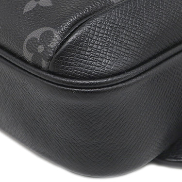ルイヴィトン LOUIS VUITTON バムバッグ アウトドア M30245 ブラック タイガ モノグラムエクリプス ボディバッグ シルバー金具 黒 タイガラマ ショルダー