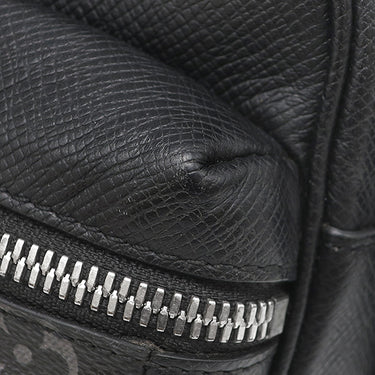 ルイヴィトン LOUIS VUITTON バムバッグ アウトドア M30245 ブラック タイガ モノグラムエクリプス ボディバッグ シルバー金具 黒 タイガラマ ショルダー