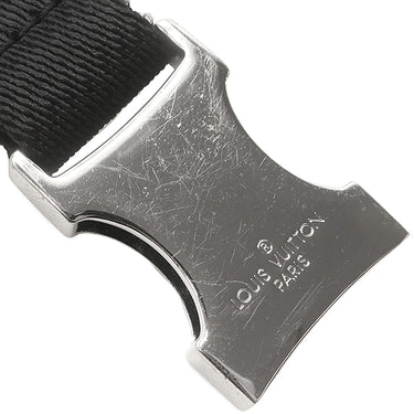 ルイヴィトン LOUIS VUITTON バムバッグ アウトドア M30245 ブラック タイガ モノグラムエクリプス ボディバッグ シルバー金具 黒 タイガラマ ショルダー