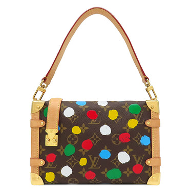 ルイヴィトン LOUIS VUITTON LV×YK サイドトランク M46815 モノグラム モノグラムキャンバス 2WAYバッグ ゴールド金具 ショルダー ハンドバッグ 草間彌生