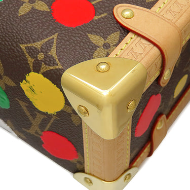 ルイヴィトン LOUIS VUITTON LV×YK サイドトランク M46815 モノグラム モノグラムキャンバス 2WAYバッグ ゴールド金具 ショルダー ハンドバッグ 草間彌生