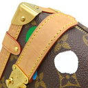 ルイヴィトン LOUIS VUITTON LV×YK サイドトランク M46815 モノグラム モノグラムキャンバス 2WAYバッグ ゴールド金具 ショルダー ハンドバッグ 草間彌生