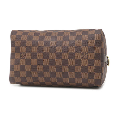 ルイヴィトン LOUIS VUITTON スピーディ バンドリエール 25 N41368 ダミエエベヌ ダミエキャンバス 2WAYバッグ ゴールド金具 ミニボストン ショルダー