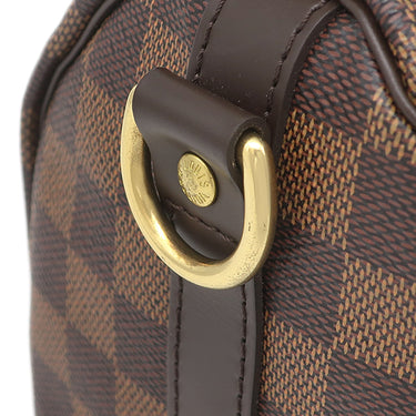 ルイヴィトン LOUIS VUITTON スピーディ バンドリエール 25 N41368 ダミエエベヌ ダミエキャンバス 2WAYバッグ ゴールド金具 ミニボストン ショルダー