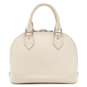 ルイヴィトン LOUIS VUITTON アルマBB M14432 クオーツホワイト エピレザー 2WAYバッグ シルバー金具 オフホワイト ショルダー ハンドバッグ