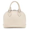 ルイヴィトン LOUIS VUITTON アルマBB M14432 クオーツホワイト エピレザー 2WAYバッグ シルバー金具 オフホワイト ショルダー ハンドバッグ