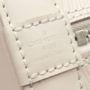 ルイヴィトン LOUIS VUITTON アルマBB M14432 クオーツホワイト エピレザー 2WAYバッグ シルバー金具 オフホワイト ショルダー ハンドバッグ