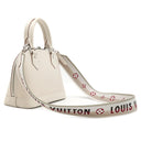 ルイヴィトン LOUIS VUITTON アルマBB M14432 クオーツホワイト エピレザー 2WAYバッグ シルバー金具 オフホワイト ショルダー ハンドバッグ