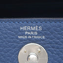 エルメス HERMES リンディ 20 ミニ ブルータイ トリヨンクレマンス ショルダーバッグ シルバー金具 青 2025年製