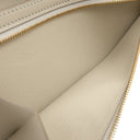 エルメス HERMES ベアンスフレ ベトン アリゲーターマット 長財布 ゴールド金具 オフホワイト クロコ 2026年製