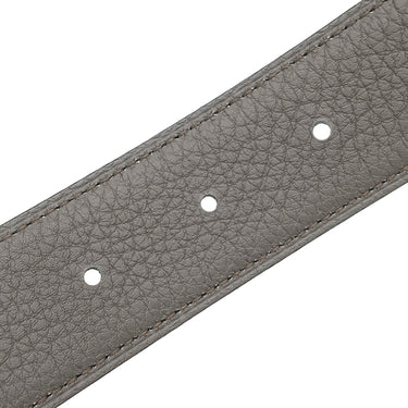 エルメス HERMES コンスタンスH ブラック×エタン ボックスカーフ トゴ #90 ベルト マットブラック金具 未使用 Hバックル リバーシブル 2025年製