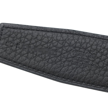 エルメス HERMES コンスタンスH ブラック ヴォーシャモニー トゴ #90 ベルト マットブラック金具 新品 未使用 Hバックル リバーシブル ソーブラック 2025年製