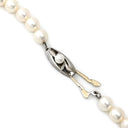 ミキモト MIKIMOTO あこやパール ロング パールホワイト×ホワイトゴールド パール K14WG ネックレス MIKIMOTO 真珠 14K WG 2連