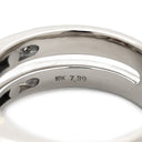 ジュエルスタジオ JEWELSTUDIO スタールビー ダイヤ デザインリング レッド×イエローゴールド×プラチナシルバー K18YG K18WG スタールビー ダイヤモンド リング 指輪 K18YG WG Au750 16号