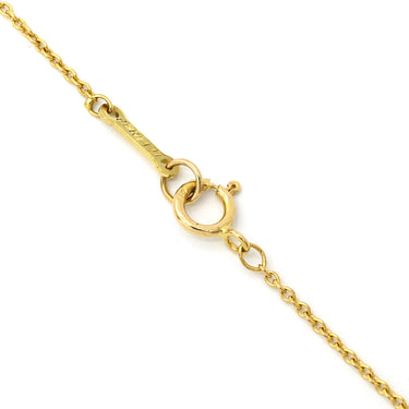 ティファニー Tiffany & Co ビーン デザイン ペンダント イエローゴールド K18YG ネックレス 750YG 18金 エルサペレッティ