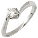 ヴァンドーム青山 VENDOME AOYAMA ダイヤ デザインリング 0.279ct プラチナシルバー Pt950 ダイヤモンド リング 指輪 1粒 1石 プラチナ950 ラウンドブリリアントカット 10号