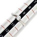 ヴァンドーム青山 VENDOME AOYAMA ダイヤ デザインリング 0.279ct プラチナシルバー Pt950 ダイヤモンド リング 指輪 1粒 1石 プラチナ950 ラウンドブリリアントカット 10号