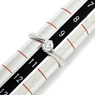 ヴァンドーム青山 VENDOME AOYAMA ダイヤ デザインリング 0.279ct プラチナシルバー Pt950 ダイヤモンド リング 指輪 1粒 1石 プラチナ950 ラウンドブリリアントカット 10号