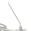 タサキ TASAKI 黒蝶パール 9.8mm シルバーグレー×プラチナシルバー Pt900 パール ブローチ TASAKI ブラック 真珠 プラチナ Pt900 ペンダントトップ 2WAY