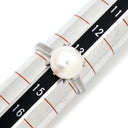 タサキ TASAKI パール 8.8mm パールホワイト×プラチナシルバー Pt900 パール リング 指輪 TASAKI プラチナ900 13.5号