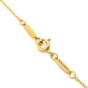 ティファニー Tiffany & Co ティアドロップ イエローゴールド K18YG ネックレス T＆Co. Au750 18K エルサペレッティ しずく
