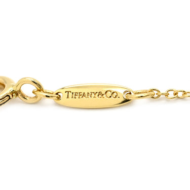 ティファニー Tiffany & Co ティアドロップ イエローゴールド K18YG ネックレス T＆Co. Au750 18K エルサペレッティ しずく