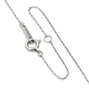 4℃ 4℃ ハートモチーフ ダイヤモンド ホワイトゴールド K18WG ダイヤモンド ネックレス canal 4℃ Au750 18K 18金 オープンハート