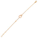 ショーメ CHAUMET ビー ドゥ ショーメ ハニカム ピンクゴールド K18PG ダイヤモンド ブレスレット Bee My Love 1P 1石 1粒 ダイヤモンド