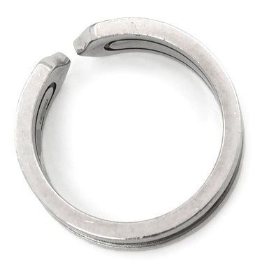 カルティエ Cartier C2 ダイヤモンド B4044249 ホワイトゴールド K18WG ダイヤモンド #49 リング 指輪 Cドゥ 2C Au750 18K ヴィンテージ 9号