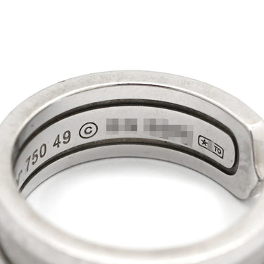 カルティエ Cartier C2 ダイヤモンド B4044249 ホワイトゴールド K18WG ダイヤモンド #49 リング 指輪 Cドゥ 2C Au750 18K ヴィンテージ 9号