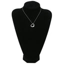 ティファニー Tiffany & Co オープンハート パヴェダイヤ 60019915 プラチナシルバー Pt950 ダイヤモンド ネックレス T&Co. プラチナ950 エルサペレッティ